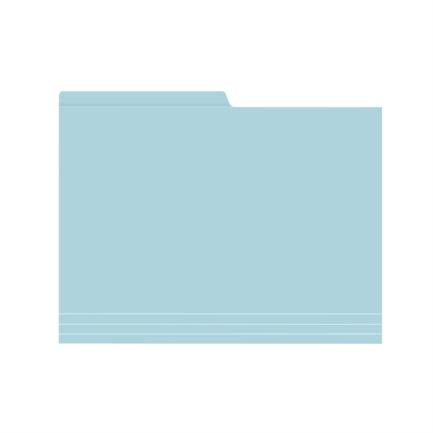 Nextep NE-010A carpeta Azul Carta, Folder manila, 135 g, 100 pieza(s) | Carpeta