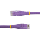 StarTech.com C6PATCH10PL Cable Púrpura 3 m Cat6 U/UTP (UTP)