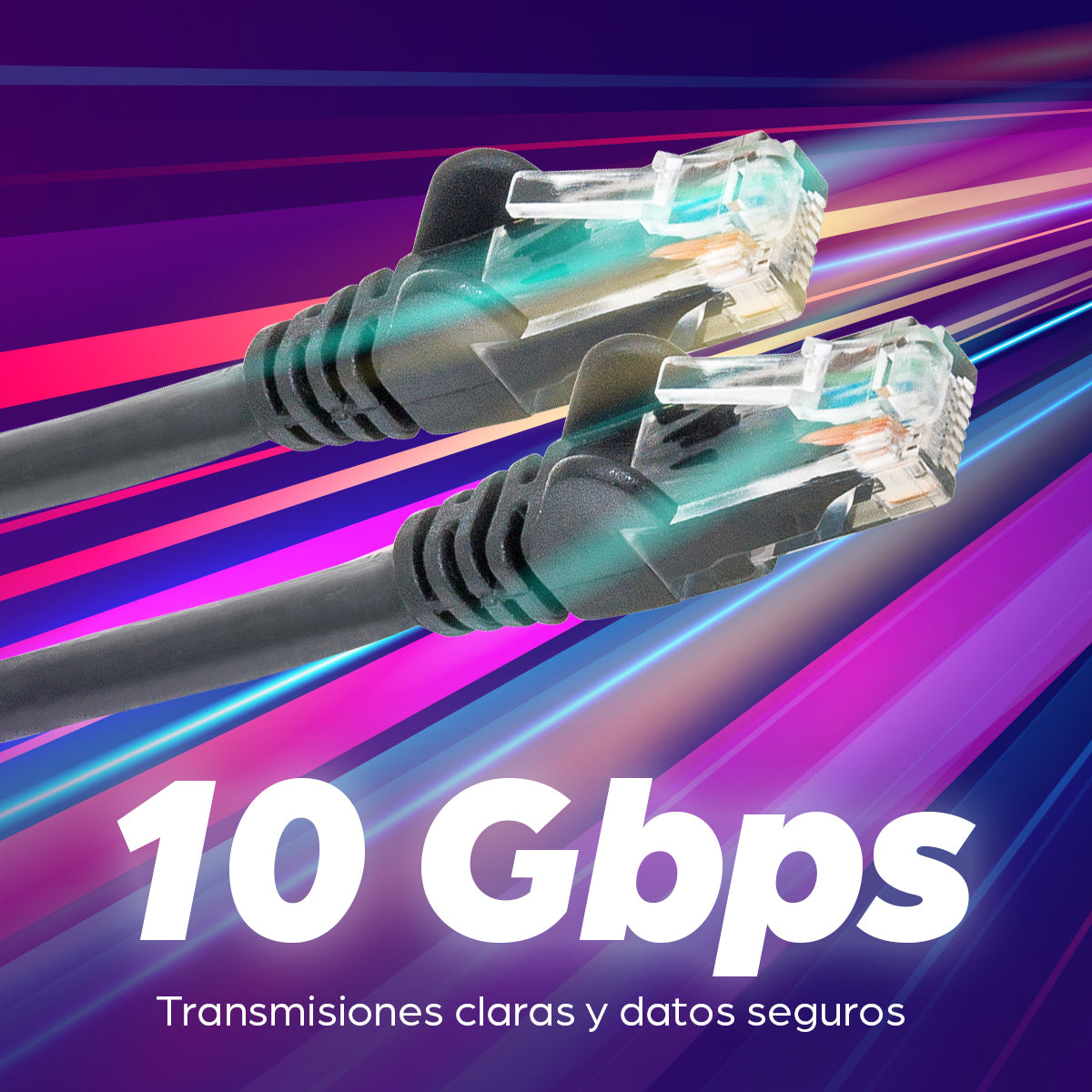 CABLE PATCH INTELLINET CAT 6, 5.0M(16.4F) UTP NEGRO