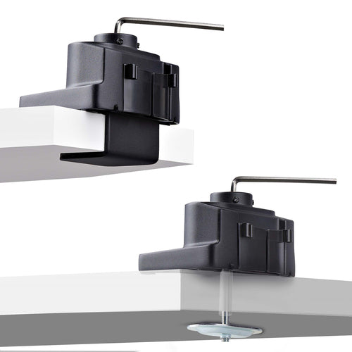 StarTech.com Soporte de Escritorio para 3 Monitores VESA 75x75/100x100 de 27 Pulgadas - Grommet o Abrazadera en C - Ajus