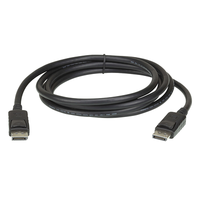 ATEN 2L7D02DP cable DisplayPort 2 m Negro