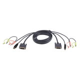 ATEN Cable KVM DVI-D USB single link de 1,8 m