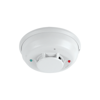 Detector Fotoeléctrico de Humo de 2 Hilos con Relevador y Sensor de Temperatura, Serie i3