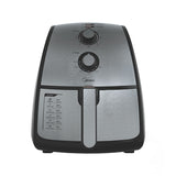 Midea MAF4N2SDSS2 freidora Sencillo 4 L 1500 W Freidora de aire caliente Negro, Acero inoxidable