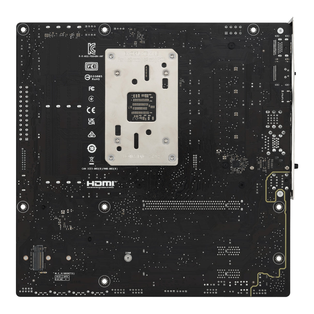 ASUS PRIME B840M-A WIFI-CSM placa base AMD B840 Zócalo AM5 micro ATX