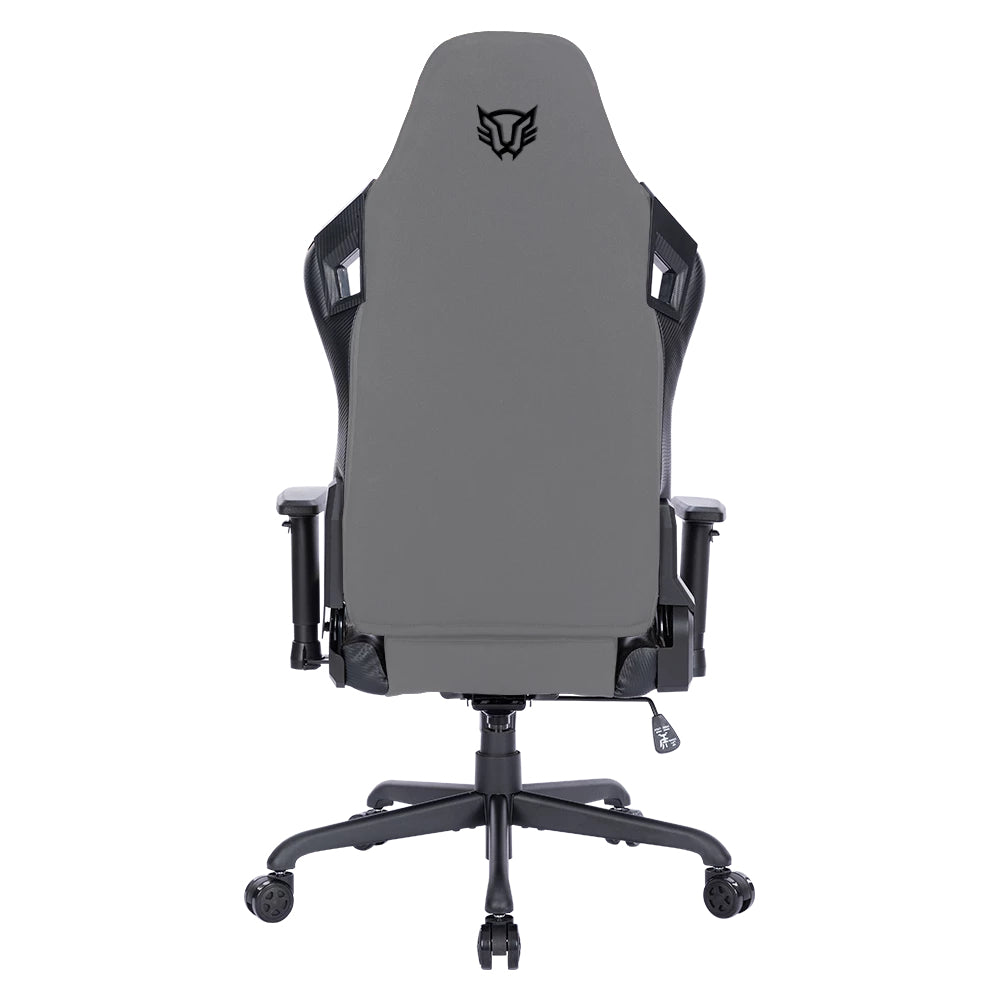 Balam Rush BR-940740 silla para videojuegos Silla universal para juegos Asiento acolchado tapizado Gris, 120 kg, Respald