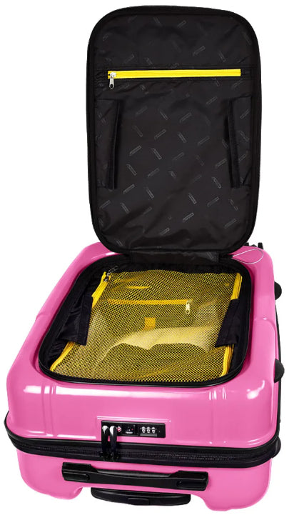 Skypeak PRL-240190205PK equipaje Maleta Caparazón duro Rosa 65.77 L Acrilonitrilo butadieno estireno (ABS), Policarbonat