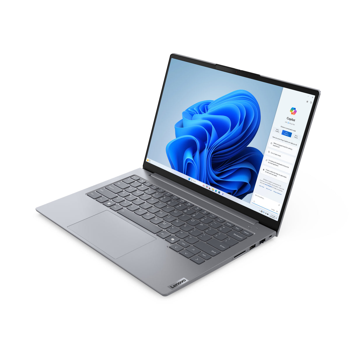 Lenovo ThinkBook 14 G7 ARP Laptop Arctic grey Portátil Gris Concha