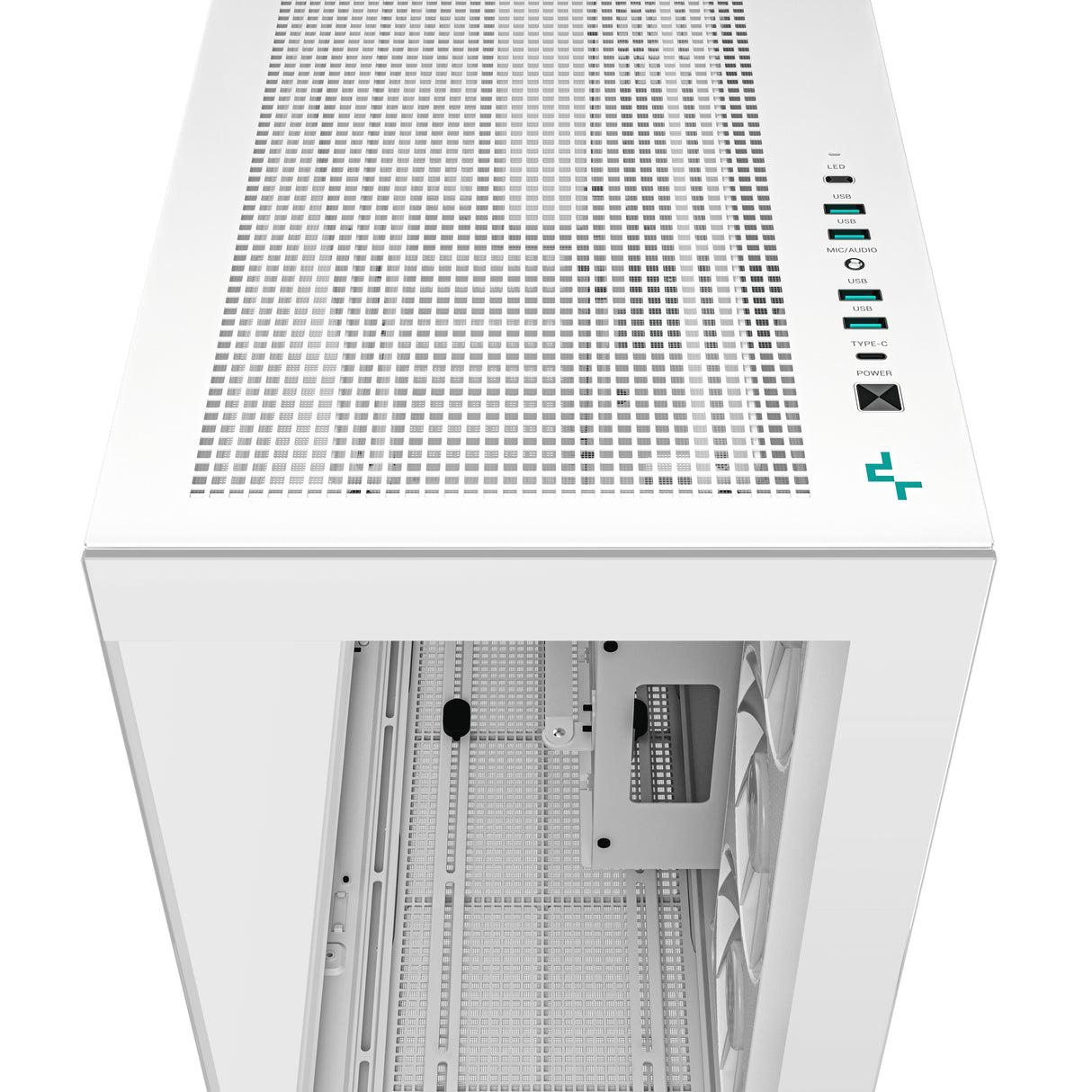 DeepCool CH780 WH carcasas ordenador Torre PC Blanco ATX, micro ATX, Mini-ATX, EATX