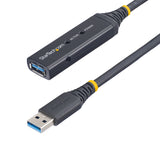 StarTech.com Cable Extensor Alargador USB 3.0 SuperSpeed Activo de 10m - USB A Macho a Hembra - Negro Cable USB 3.2 Gen 