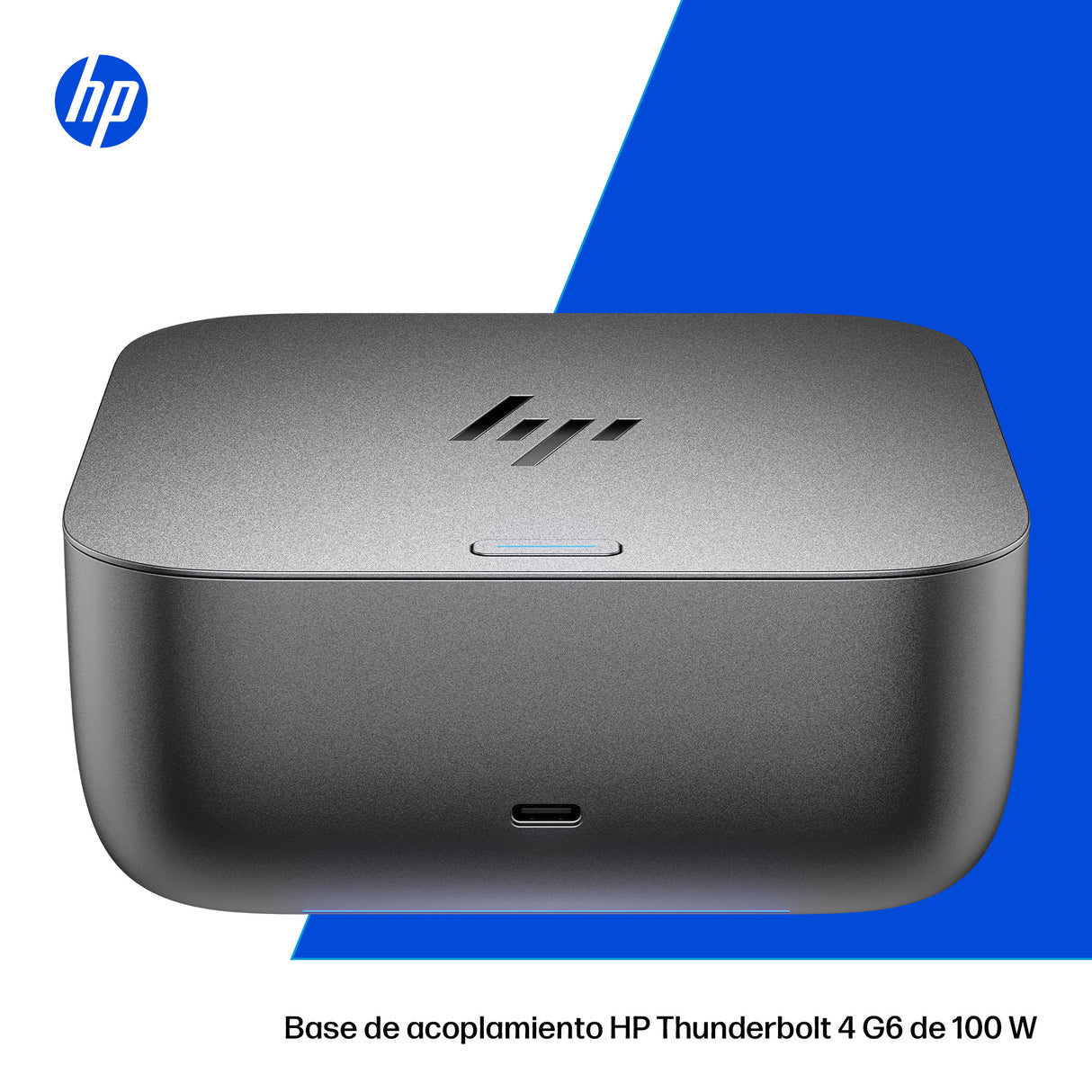 HP Base de conexión Thunderbolt 4 de 100 W G6, Alámbrico, 1000, 2500 Mbit/s