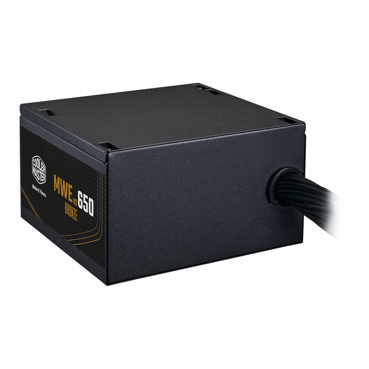 Cooler Master MWE Bronze 650 V3 unidad de fuente de alimentación 650 W 24-pines ATX ATX Negro, 100 - 240 V, Activo, 120 
