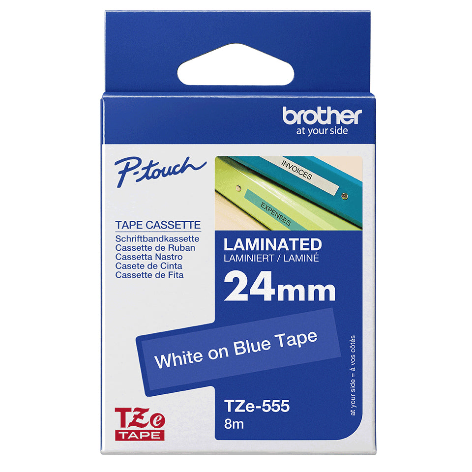 Brother Cinta laminada 18mm Impresora Transferencia térmica Gris