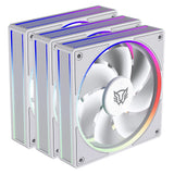 Balam Rush BR-942133 sistema de refrigeración de computadora Gabinete de la computadora Ventilador 12 cm Blanco