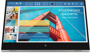 HP E-Series Monitor portátil HP E14 G4 Monitor 35,6 cm (14") 1920 x 1080 Pixeles Full HD Edge LED Plata