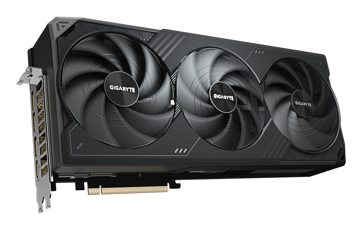GIGABYTE GeForce RTX 5090 WINDFORCE OC 32G Tarjeta Gráfica - 32GB GDDR7, 512 bits, PCI-E 5.0, 2467MHz Frecuencia Base, 3 x DP 2.1a, 1 x HDMI 2.1b, NVIDIA DLSS 4, GV-N5090WF3OC-32GD tarjetas gráficas Si 21760 NVIDIA GeForce RTX 5090