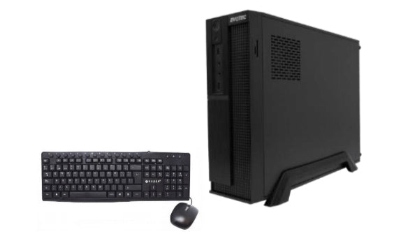 Evotec EV-2003 PC/estaciòn de trabajo Intel® Core™ i5 i5-11400 8 GB DDR4-SDRAM 480 GB SSD Windows 10 Tower Negro