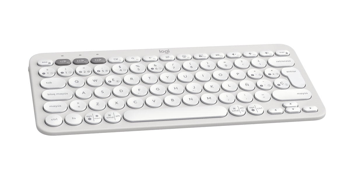 Logitech Pebble Keys 2 K380s Teclado Universal Inalámbrico Bluetooth Switch de tecla de tijera