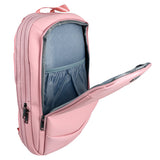 Perfect Choice PC-085140 mochila Rosa Cloruro de polivinilo (PVC), Poliéster, Compartimento del portátil