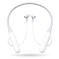 Audifono Brobotix inalambrico TWS deportivo con banda para cuello color Blanco