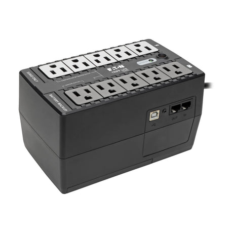 Tripp Lite ECO550UPS UPS No Break Standby de 550VA 300W - 10 Tomacorrientes NEMA 5-15R, 120V, 50/60 Hz, clavija 5-15P, E