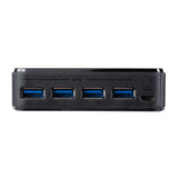 StarTech.com Switch Conmutador USB 3.0 (5Gbps) 4x4 para Compartir Dispositivos Periféricos interruptores para datos digitales 4 4 1 5 Gbit/s