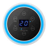 Steren SHOME-HEAT calefactor eléctrico Interior Negro, Blanco 1500 W Ventilador eléctrico de calentador de ambiente