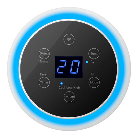 Steren SHOME-HEAT calefactor eléctrico Interior Negro, Blanco 1500 W Ventilador eléctrico de calentador de ambiente