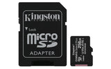 Kingston Technology Tarjeta micSDXC Canvas Select Plus 100R A1 C10 de 256 GB + ADP Memoria Flash 256 GB MicroSDXC 100 MB/s 85 MB/s