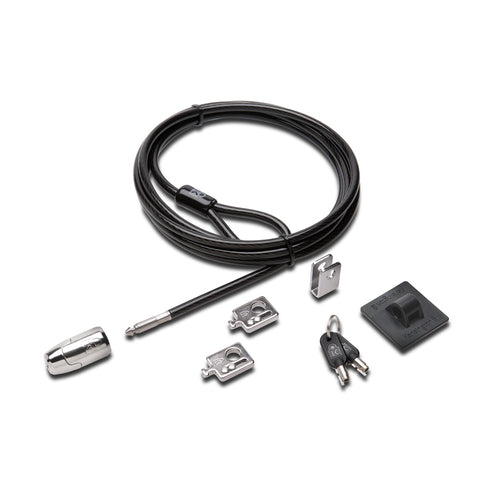 Kensington Kit de candados para ordenador de sobremesa y periféricos 2.0 - Llave maestra Cable antirrobo Portátil, Monit