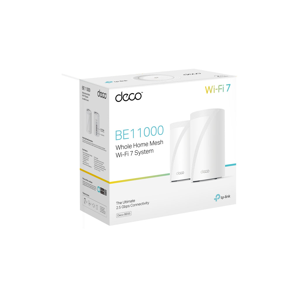 TP-Link Deco BE65 sistemas wi-fi mesh (wi-fi en malla) Sistema de malla Blanco Interno 4