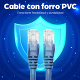 Intellinet Cable Patch Cat6, UTP Cable Azul 5 m Cat6 U/UTP (UTP)
