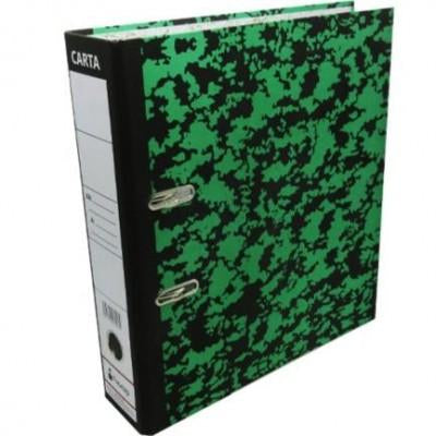 Nextep NE-050 carpeta Cartón Verde, Color mármol Carta