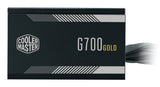 Cooler Master G700 Gold unidad de fuente de alimentación 700 W 24-pin ATX ATX Negro