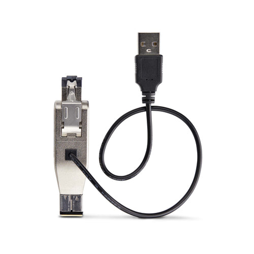 StarTech.com Mini Conversor de Medios de Fibra Óptica Gigabit a Ethernet RJ45 - de Fibra Monomodo (10km) o Multimodo (80