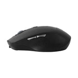 Vorago MO-450 ratón Oficina Diestro Bluetooth + USB Type-A Óptico 1600 DPI, Negro