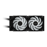 GIGABYTE AORUS WATERFORCE II 240 Refrigerador de CPU líquido AIO - 2x ventiladores ARGB de 120 mm, m