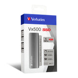 Verbatim Vx500 unidades externas de estado sólido 1 GB 500 MB/s 440 MB/s USB Tipo C