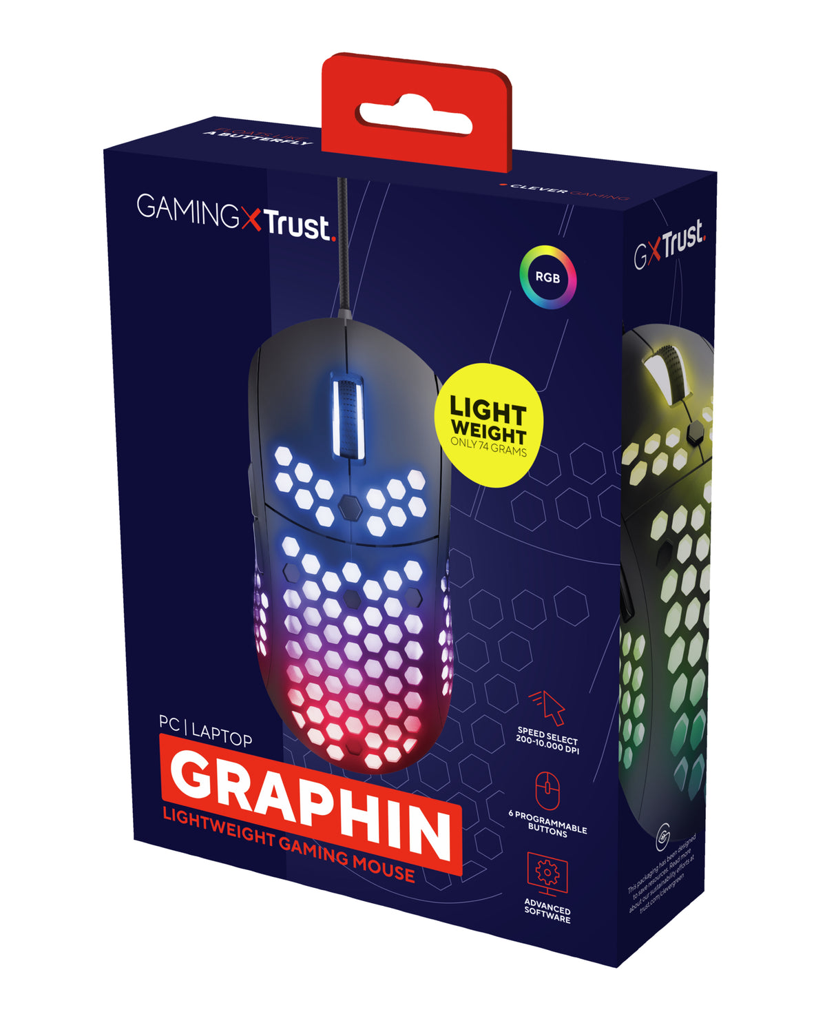Trust GXT 960 Ratón 1 Vertical Juego USB tipo A