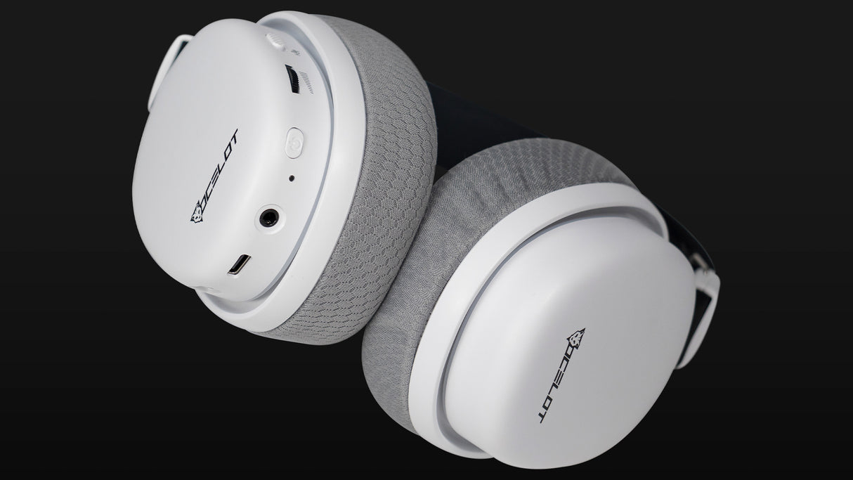 Ocelot Gaming PHANTOM H1 Auriculares Inalámbrico y alámbrico Diadema Juego USB Tipo C Bluetooth Blanco, 20 - 20000 Hz, 2