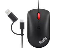 Lenovo 4Y51D20850 Ratón 1 Oficina USB Tipo C Óptico