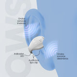 Vorago ESB-410 audífono y auriculare Auriculares Inalámbrico Intra auditivo Llamadas/Música USB Tipo C Bluetooth Blanco