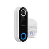 ArgomTech ARG-SV-8002WT kit de timbre Negro, Blanco, 100 Db, De 2 vías, MicroSD (TransFlash)