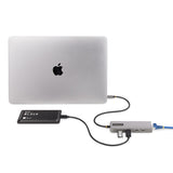 StarTech.com Hub USB-C de 3 Puertos con Red Ethernet de 2,5Gbps y Entrega de Alimentación PD de 100W de Paso - USB 3.2 1