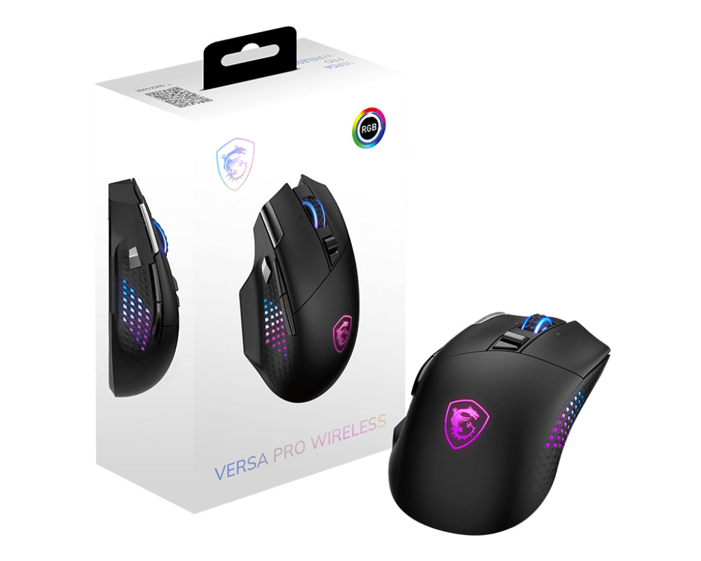MSI VERSA PRO WIRELESS Ratón 1 Vertical Juego Inalámbrico