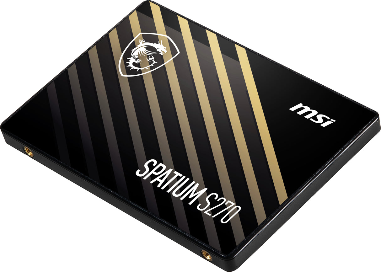 MSI Spatium S270 SATA 2.5 480GB unidades internas de estado sólido 480 GB 2.5" Serial ATA III 3D NAND