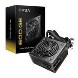 EVGA 600 GE 80 Plus Gold 600W unidad de fuente de alimentación, 100 - 240 V, No modular