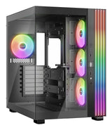 be quiet! LIGHT BASE 600 LX Black carcasas ordenador Midi Tower PC Negro ATX, micro ATX, Mini-ITX