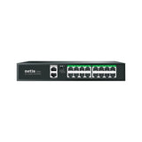 Netis System Uplink POE Switch Gestionado L2 Gigabit Ethernet (10/100/1000) Energía sobre Ethernet (PoE) Negro