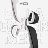 Vorago CGM-400-BK silla de oficina y de ordenador Asiento acolchado Respaldo de malla